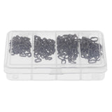 Maxbell 200x Extra Strong Stainless Steel Oval Split Rings Double Split Rings Fishing Tackle Connectors with Box 4 Sizes - Aladdin Shoppers