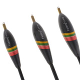 Maxbell Maxbell 3pcs Mixed Size Vertical Fishing Float Fishing Bait Indicator w/ Copper Head