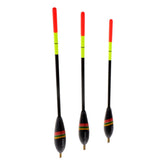 Maxbell Maxbell 3pcs Mixed Size Vertical Fishing Float Fishing Bait Indicator w/ Copper Head