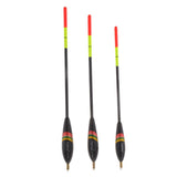 Maxbell Maxbell 3pcs Mixed Size Vertical Fishing Float Fishing Bait Indicator w/ Copper Head