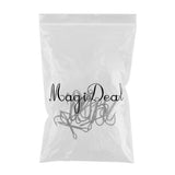 Maxbell 2x10pcs Dual Double Fishing Hooks High Carbon Steel Frog Toad Lure Hook 2-0