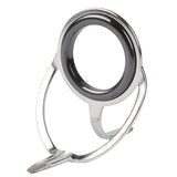 Maxbell 20pcs Ceramic Ring  Fishing Rod Guide Free Stainless Steel Frame
