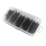 Maxbell 2x150pcs Artificial Soft Earthworm Fishing Bait Worm Lure Maggot Bait Black