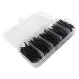 Maxbell 2x150pcs Artificial Soft Earthworm Fishing Bait Worm Lure Maggot Bait Black