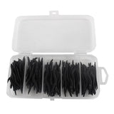 Maxbell 2x150pcs Artificial Soft Earthworm Fishing Bait Worm Lure Maggot Bait Black