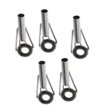 Maxbell 4x5pcs Casting Fishing Rod Guide Ring Tip Top Fitting Rod Building Part 0.55cm