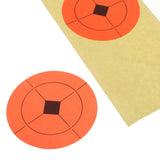 Maxbell Maxbell 120pcs Shooting Paper Target Florescent Orange Self adhesive Target Stickers