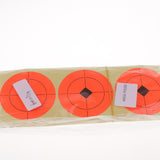 Maxbell Maxbell 120pcs Shooting Paper Target Florescent Orange Self adhesive Target Stickers