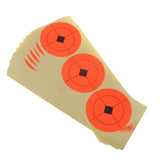 Maxbell Maxbell 120pcs Shooting Paper Target Florescent Orange Self adhesive Target Stickers