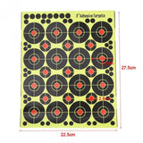 410pcs Paper Target Self-adhesive Archery Shooting Target Stickers Dia. 5cm