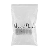 Maxbell Maxbell 290Pcs High Strength Rolling Swivel with Safety Snaps Fishing Line Hook Connectors 2# 4# 6# 8# 10#