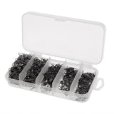 Maxbell Maxbell 290Pcs High Strength Rolling Swivel with Safety Snaps Fishing Line Hook Connectors 2# 4# 6# 8# 10#