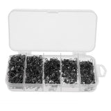 Maxbell Maxbell 290Pcs High Strength Rolling Swivel with Safety Snaps Fishing Line Hook Connectors 2# 4# 6# 8# 10#