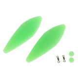 Maxbell 3x2pcs Bombarda Floats Carp Coarse Trout Bass Sea Lure Fishing Tackle 9.5g