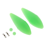 Maxbell 4x2pcs Bombarda Floats Carp Coarse Trout Bass Sea Lure Fishing Tackle 9.5g