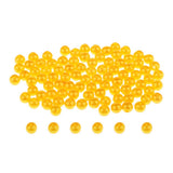 Maxbell 3x60 Pieces Carp Lure Fishing Beads Round Floating Fishing Beads Golden