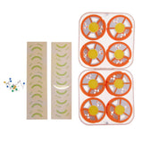Maxbell Maxbell 8pcs Durable Plastic Fishing Round Reels Bobbins Spools Hook Line Rig Trace Storage