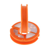 Maxbell Maxbell 8pcs Durable Plastic Fishing Round Reels Bobbins Spools Hook Line Rig Trace Storage