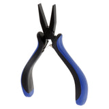 Maxbell Maxbell Stainless Steel Fishing Jewelry Flat Nose Pliers Hook Detacher Wire Cutter with Blue Rubber Handle