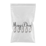 Maxbell Maxbell 5pcs Sturdy Fishing Rod Tip Rings Rod Replacement Guides DIY Pole Repair Kit Reel Care Accessories