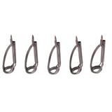Maxbell Maxbell 5pcs Sturdy Fishing Rod Tip Rings Rod Replacement Guides DIY Pole Repair Kit Reel Care Accessories
