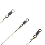 Maxbell 3x5pcs Ready Tied Carp Fishing Rigs Hair Rigs Bait Needle Boilie Stopper 002