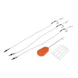 Maxbell 4x5pcs Ready Tied Carp Fishing Rigs Hair Rigs Bait Needle Boilie Stopper 002