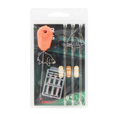 Maxbell 3x5pcs Ready Tied Carp Fishing Rigs Hair Rigs Bait Needle Boilie Stopper 002