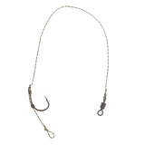 Maxbell 3x5pcs Ready Tied Carp Fishing Rigs Hair Rigs Bait Needle Boilie Stopper 002