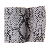 Maxbell Maxbell Simulation Snake Skin Fishing Rod Handle Leather Decoration Accessory White