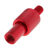 Maxbell 4xFishing Landing Net Connector Fishing Rod Thread Quick Release Adapter Red