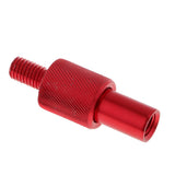 Maxbell 3xFishing Landing Net Connector Fishing Rod Thread Quick Release Adapter Red