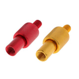 Maxbell 4xFishing Landing Net Connector Fishing Rod Thread Quick Release Adapter Red