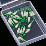 Maxbell 2x20pcs Fishing Sub-line Link Connectors Quick Change Rolling Swivels Clips S
