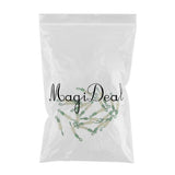 Maxbell 3x20pcs Fishing Sub-line Link Connectors Quick Change Rolling Swivels Clips S