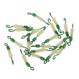 Maxbell 2x20pcs Fishing Sub-line Link Connectors Quick Change Rolling Swivels Clips S