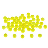 Maxbell 100pcs Fishing Float Balls EVA Foam Ball Striking Beans Buoyancy Bobbers