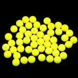 Maxbell 100pcs Fishing Float Balls EVA Foam Ball Striking Beans Buoyancy Bobbers
