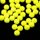 Maxbell 100pcs Fishing Float Balls EVA Foam Ball Striking Beans Buoyancy Bobbers