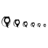 Maxbell 9pcs Boat Fishing Rod Guides Tip Repair Kit Big Jigging Heavy Duty Guides - Aladdin Shoppers