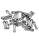 Maxbell 2x25pcs Fishing Snap Swivel Hook Hawaii Snap Bass Fishing Connector S