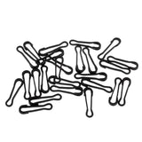 Maxbell 2x25pcs Fishing Snap Swivel Hook Hawaii Snap Bass Fishing Connector S
