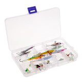 Maxbell 26 Pieces Winter Mini Ice Fishing Lures Lead Jig Head Ice Fishing Hooks - Aladdin Shoppers