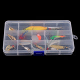 Maxbell 9pcs Metal Fishing Lures Treble Hooks Spinners Baits & Spoons Bass Trout Salmon Freshwater & Saltwater - Aladdin Shoppers