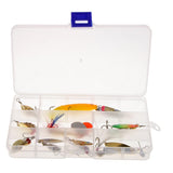 Maxbell 9pcs Metal Fishing Lures Treble Hooks Spinners Baits & Spoons Bass Trout Salmon Freshwater & Saltwater - Aladdin Shoppers