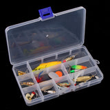 Maxbell 9pcs Metal Fishing Lures Treble Hooks Spinners Baits & Spoons Bass Trout Salmon Freshwater & Saltwater - Aladdin Shoppers