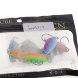 10pcs/set Spinners Spoons Fishing Lures Baits with Single Hook 4cm/6g for Bass Trout Salmon Fishing - Aladdin Shoppers