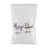 Maxbell 4pcs Sinking Swimbaits PVC Split Tail Casting Soft Lead Fishing Lures with 2 Treble Hooks - Aladdin Shoppers