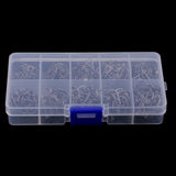 Maxbell 500pcs High Carbon Steel Fishing Hooks Set Offset Sport Circle Octopus Hook 3#-12# - Aladdin Shoppers