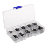 Maxbell 500pcs High Carbon Steel Fishing Hooks Set Offset Sport Circle Octopus Hook 3#-12# - Aladdin Shoppers